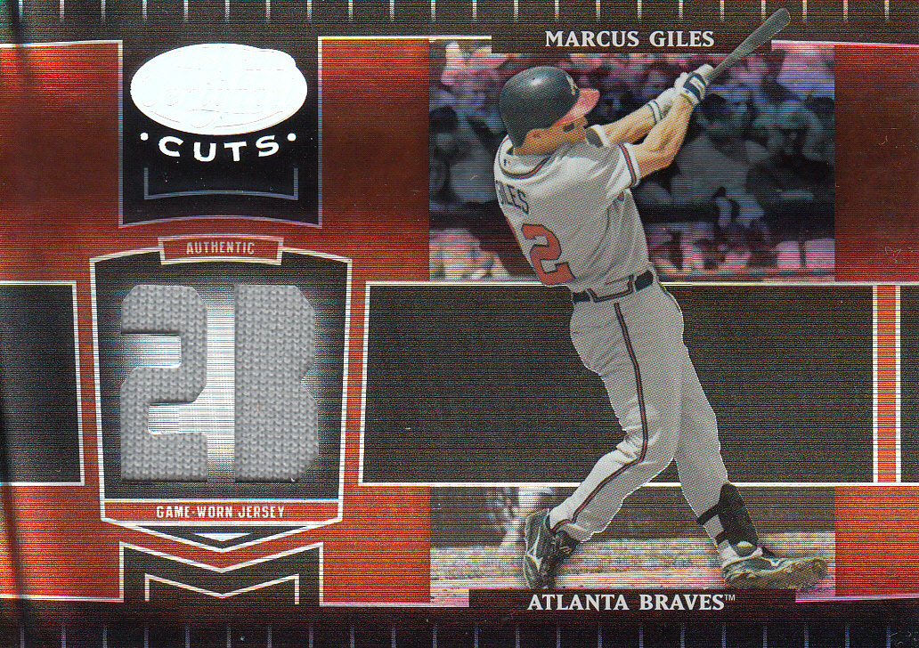 2004 Leaf Certified CUTS 'MARCUS GILES' GAME-WORN JERSEY 100枚拍卖
