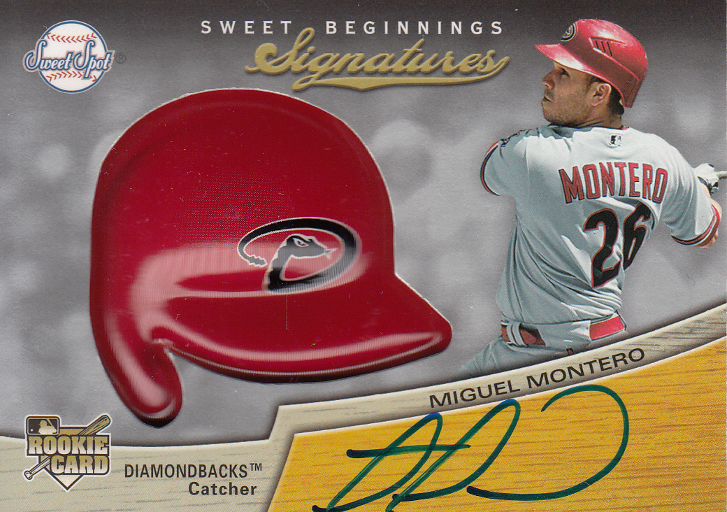 2007 UD Sweet Spot 'MIGUEL MONTERO' ROOKIE Signatures SWEET BEGINNINGS拍卖