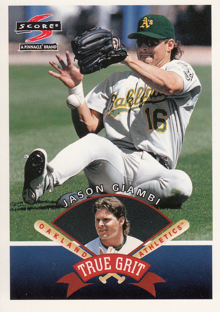 1997 SCORE 'JASON GIAMBI' TRUE GRIT 544拍卖