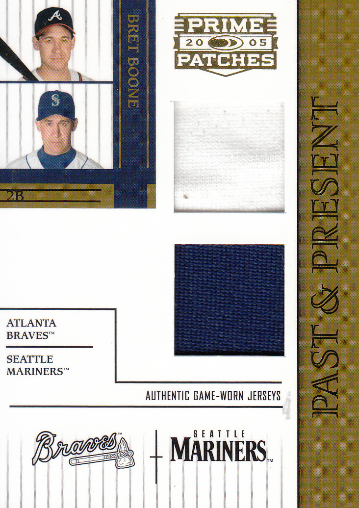 2005 PRIME PATCHES 'BREI BOONE' PAST&PRESENT GAME-WORN JERSEY 150枚拍卖