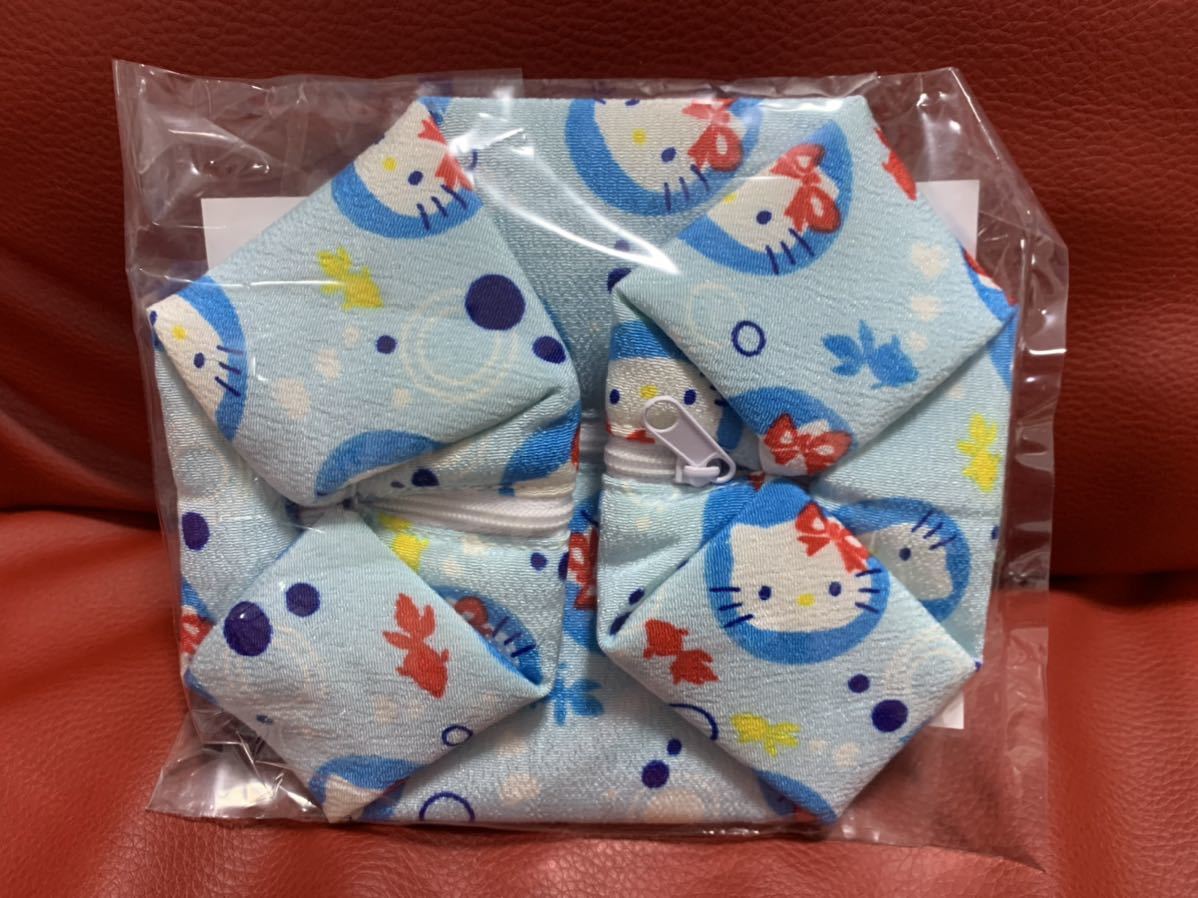 新品!サンリオくじ ハローキティ 俵形ポーチ拍卖