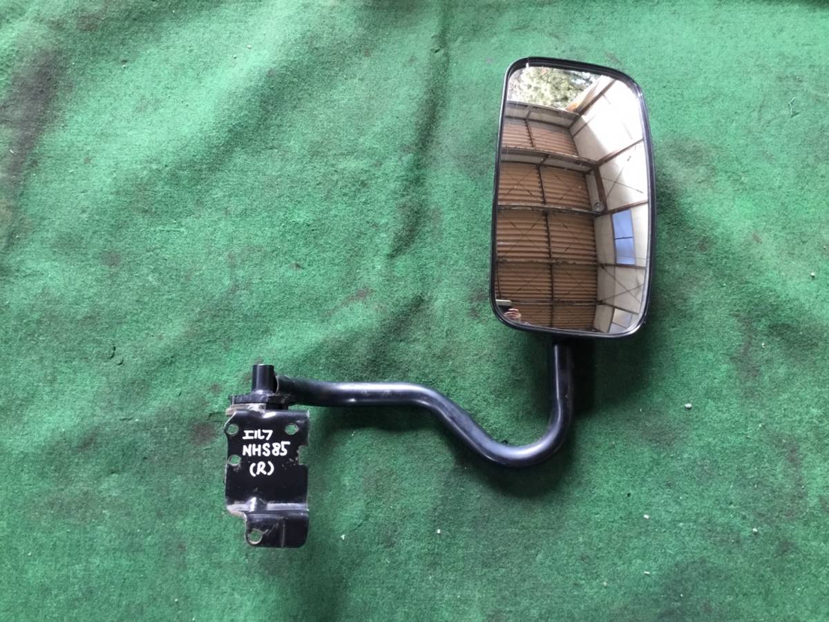 NHS85 エルフ 運転席側 ミラー&ステー M 220325 即日発送可 ヤフオク 80S拍卖