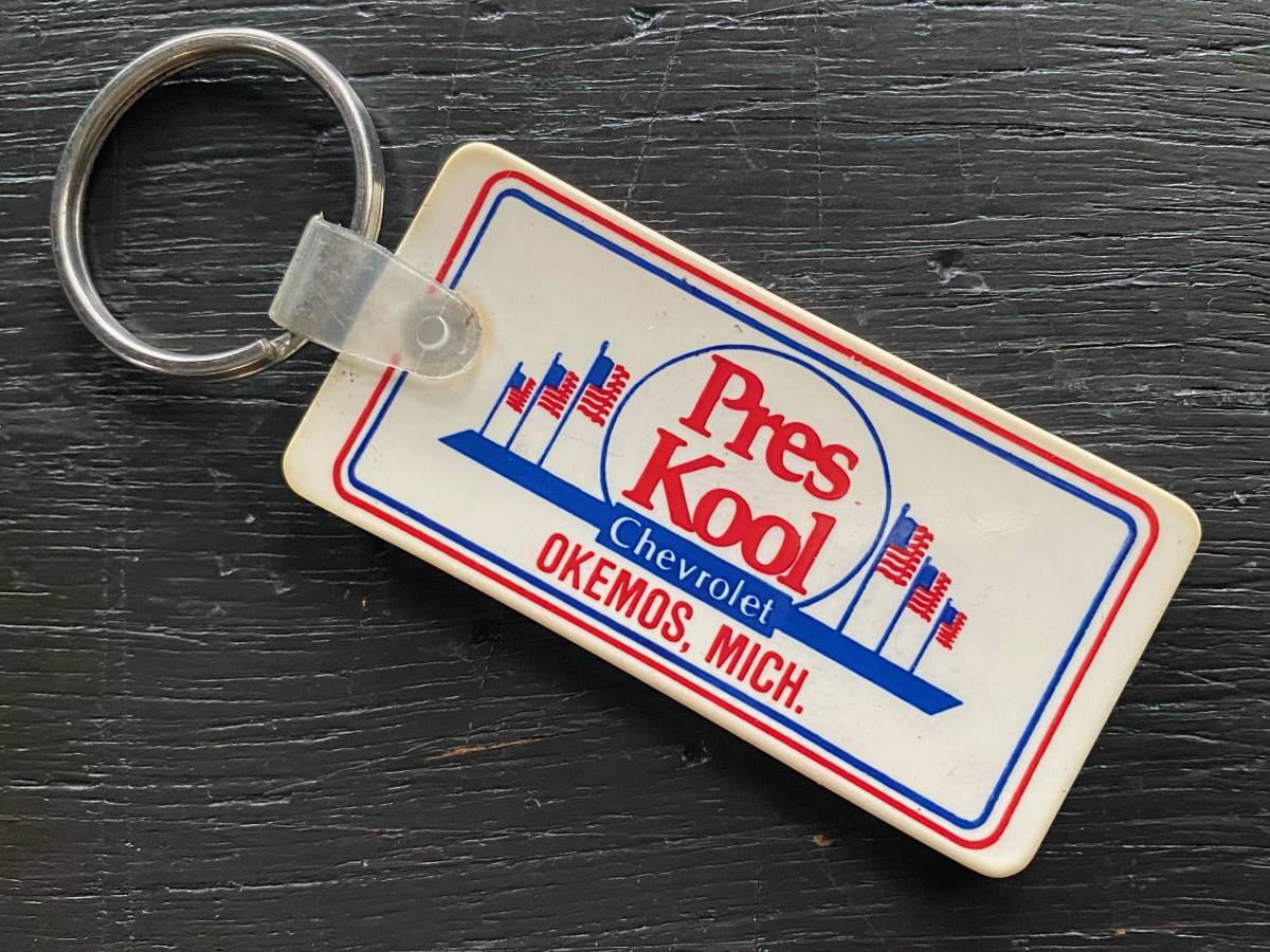 US ビンテージ キーホルダー CHEVROLET シボレー 自動車販売店 カーディーラー ooo11拍卖