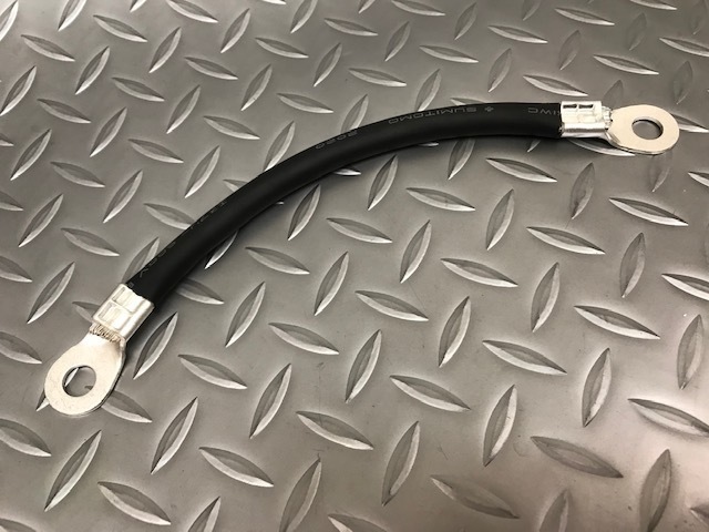 ハイドロ 電源ケーブル60cm 38sq 電線ケーブル 端子付き★キャデラックブロアム/インパラ/タウンカー/ローライダー拍卖