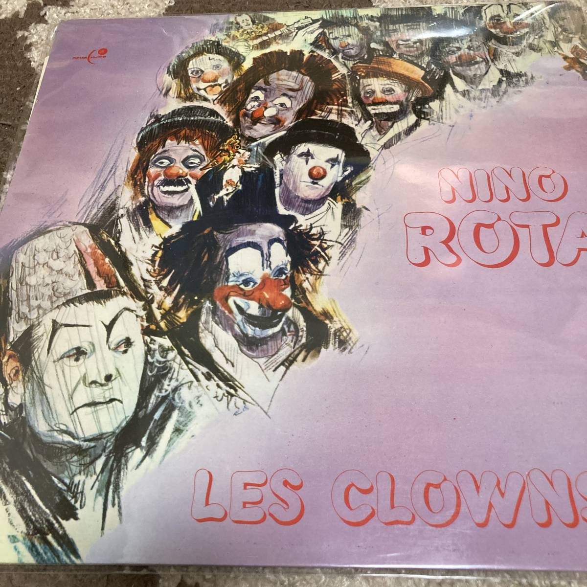 LP! フェリーニの道化師(ニーノロータ/フランス盤)拍卖