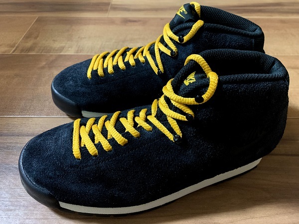良品、レア! NIKE ナイキ AIR MAGMA ND エア マグマ ND 黒 ブラック/マスタード 2010年製 24cm US6 ACG アプローチ トレッキング 登山靴拍卖