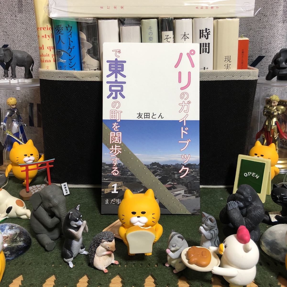 パリのガイドブックで東京の町を闊歩する 1 友田とん 代わりに読む人拍卖