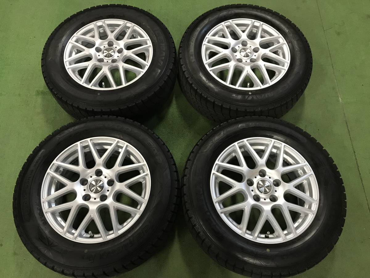 送料無料 スタッドレスセット グッドイヤー NAVI6 215/65R16 2018年 アルファード ヴェルファイア エスティマ エクストレイル エルグランド拍卖