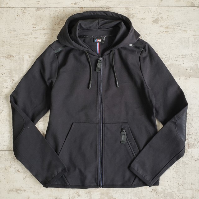 BMW コレクション コットン ジップアップ パーカー S 黒 拍卖