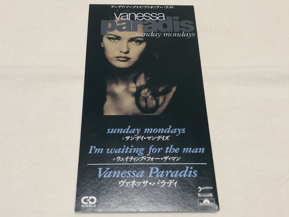Vanessa paradis★ヴァネッサパラディ★sunday mandays★i'm waiting for the man★PODP1070★日本盤★8cmCD★レニークラヴィッツ拍卖