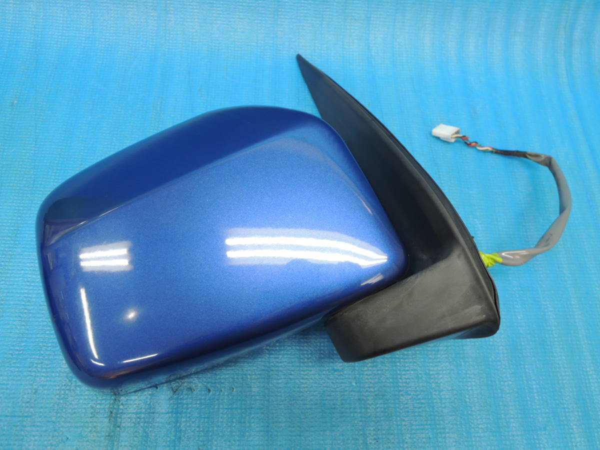 ・ ABA-S321G アトレー カスタムターボRS 純正 【右/R】 ドア/サイドミラー 運転席側 B58/ブルーマイカメタリック D-1000拍卖