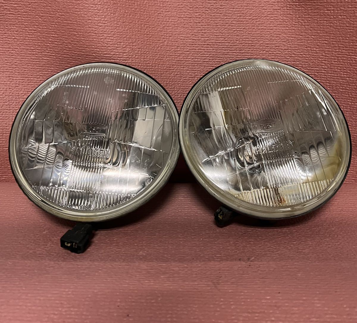 動作未確認 当時物 旧車 IKI 1185A 12V60/55W ライト 2個拍卖