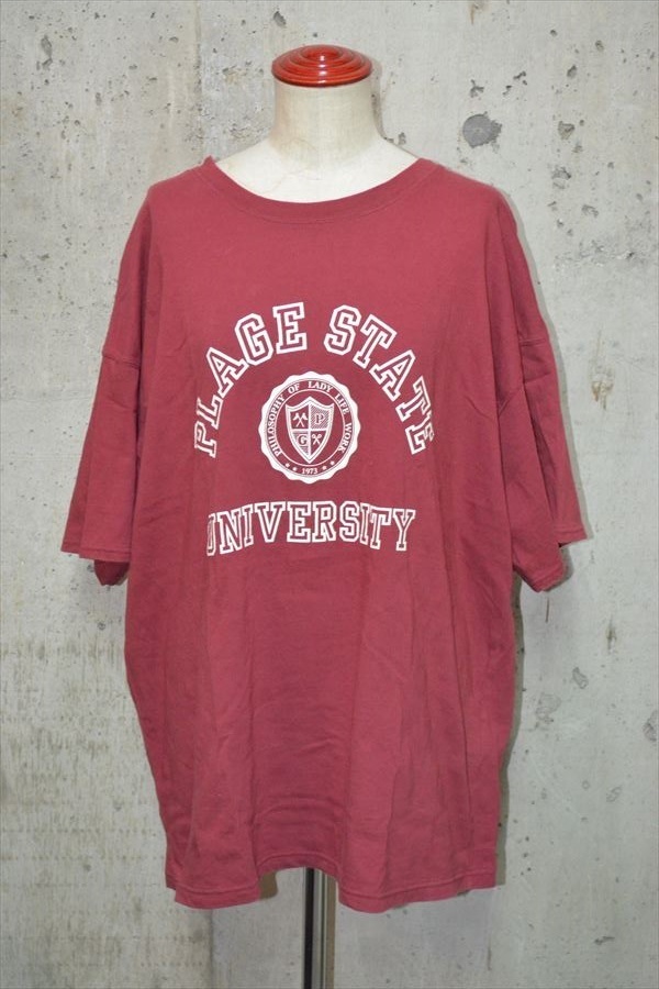 プラージュ Plage カレッジロゴ 半袖 Tシャツ D0941拍卖