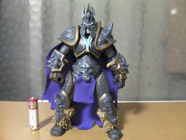 ワールド・オブ・ウォークラフト アーサス フィギュア ナイト 騎士 戦士拍卖