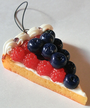 即決!かわいい☆「ブルーベリータルト」ストラップ拍卖