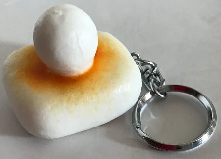 即決!珍☆「ぷっくりふくれた焼き餅」キーホルダー拍卖