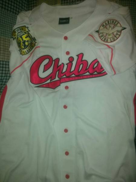 千葉ロッテマリーンズ ゴールドFC特典ユニフォームフリーサイズ拍卖