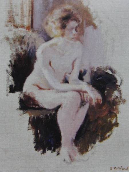 Edouard Vuillard、ETUDE DE NU、海外版超希少レゾネ、新品額付拍卖