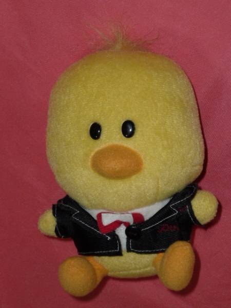 激レア!2008年 チキンラーメン ひよこちゃん タキシード姿 ぬいぐるみ拍卖