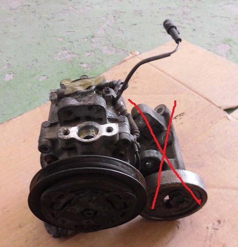 エブリーDA62Wエアコンコンプレッサー純正エアコンコンプレッサK6Aクーラーコンプレッサー エブリイ エブリィ エブリーワゴン ワゴン拍卖