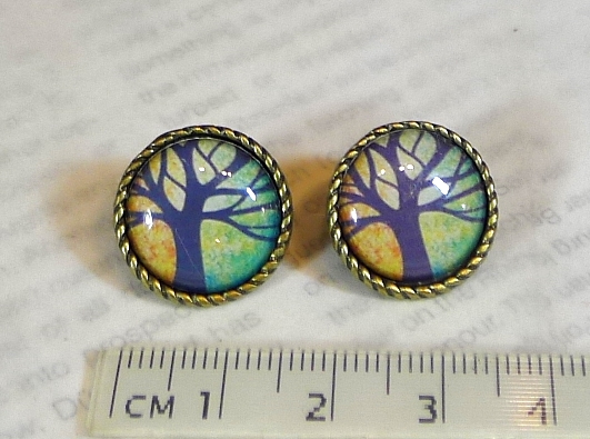 【T's】TS321 ピアス 木 ツリー 送料無料拍卖