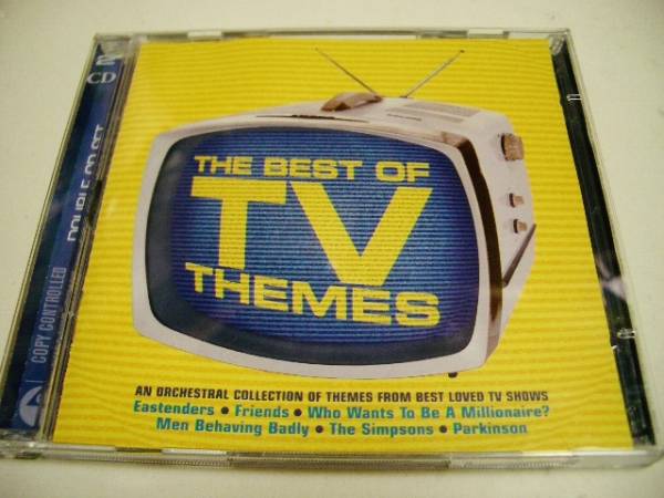 2CD Best of TV Themes/Miami Vice,X Files,Inspector Morse,E.R等 外国TVテーマ40曲拍卖
