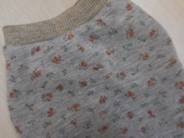 【SS】オレンジ 小花 グレー 小型犬 犬服 ドッグウエア ハンドメイド拍卖