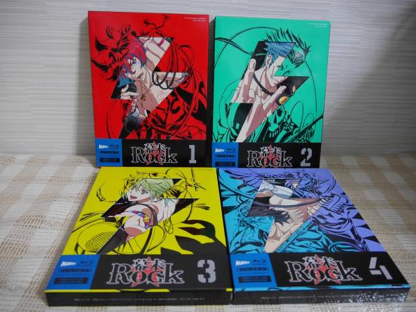 幕末Rock 初回全4巻セット Blu-ray 即決 送料無料拍卖
