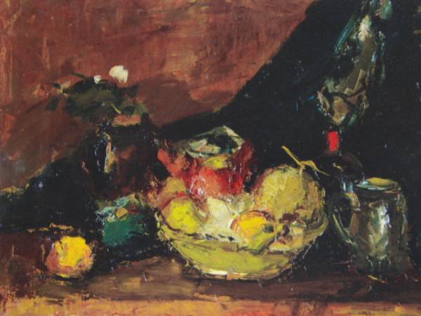 清原 重以知、静物、貴重版、額装用画集より、新品高級額、額装付、状態良好拍卖