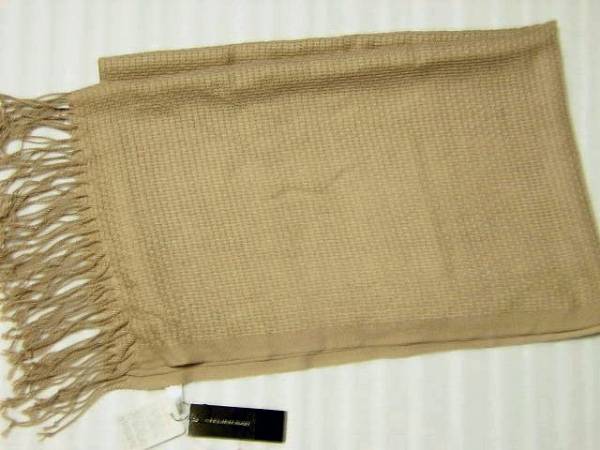 タグ付き・未使用◆アトリエサブATELIER SAB/ストール◆5,250円ベージュ系/長期保管品拍卖
