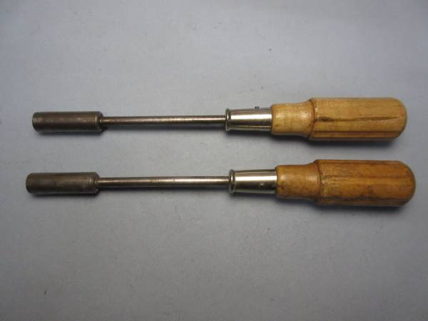 対辺/9mm/Unicn/木柄/ソケット ドライバー/2本セット拍卖
