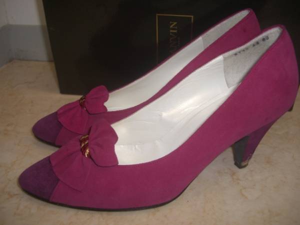 LANVIN(ランバン)パンプス☆サイズ41/2(22cm)拍卖