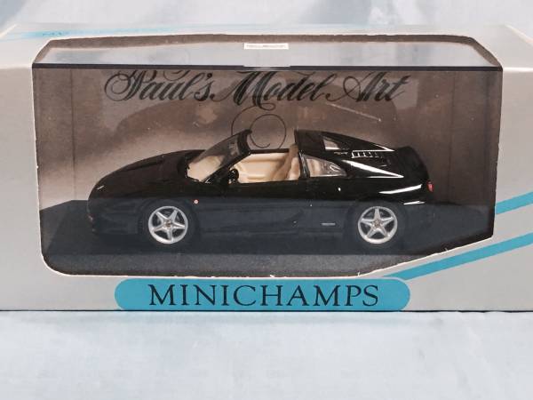 PMA ミニチャンプス製 フェラーリF355 タルガトップ (黒)1994年   1/43拍卖