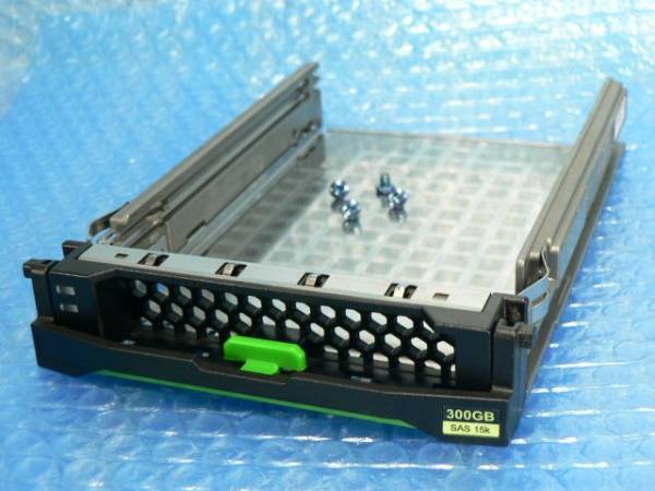 1ACG Fujitsu PRIMERGY TX140 S1 の 3.5インチ 用 ハードディスク(HDD)マウンタ // ラベル(300GB SAS 15k)在庫7拍卖