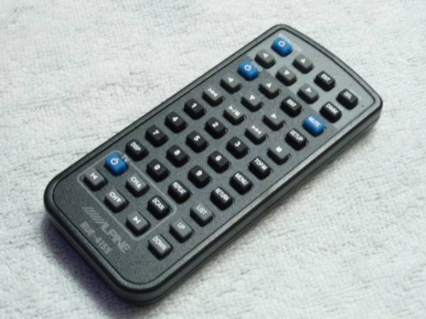B11 リモコン アルパイン ALPINE フリップダウンモニター リアモニター 後席モニター RUE-4155 オーディオ カーナビ リモコン拍卖