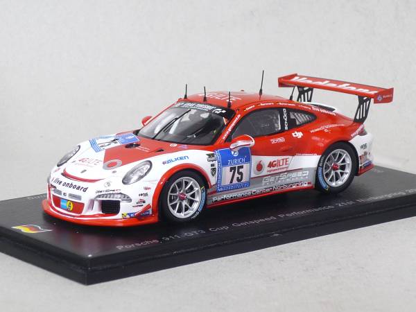 ポルシェ 911 GT3 Cup Getspeed Performance #75 ニュルブルクリンク24時間耐久レース 2015拍卖