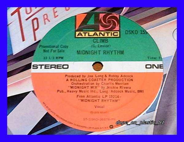 Midnight Rhythm/Climb c/w Rushin' To Meet You/US Original/5点以上で送料無料、10点以上で10%割引!!!/12'拍卖
