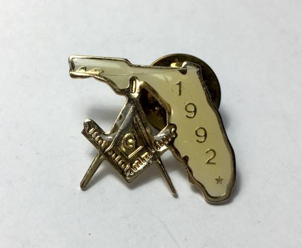 フリーメイソン/フロリダ/ピンバッジ #M15拍卖