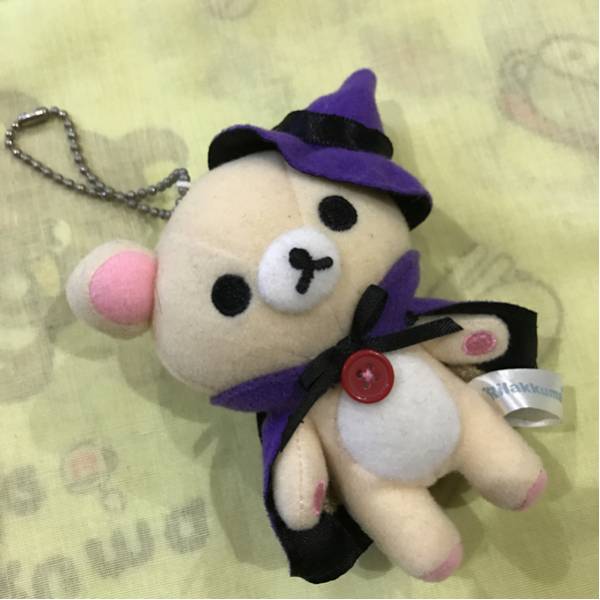 コリラックマ ぶらさげぬいぐるみ ハロウィン拍卖