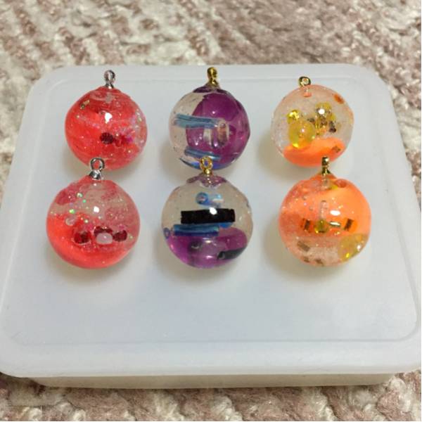 UVレジン ハンドメイド アクセサリーパーツ しゃぼん玉風G ⑥拍卖