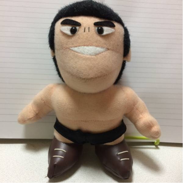 アントニオ猪木 ぬいぐるみ 闘魂レスラー しんにちくん ローラトロン 非売品拍卖