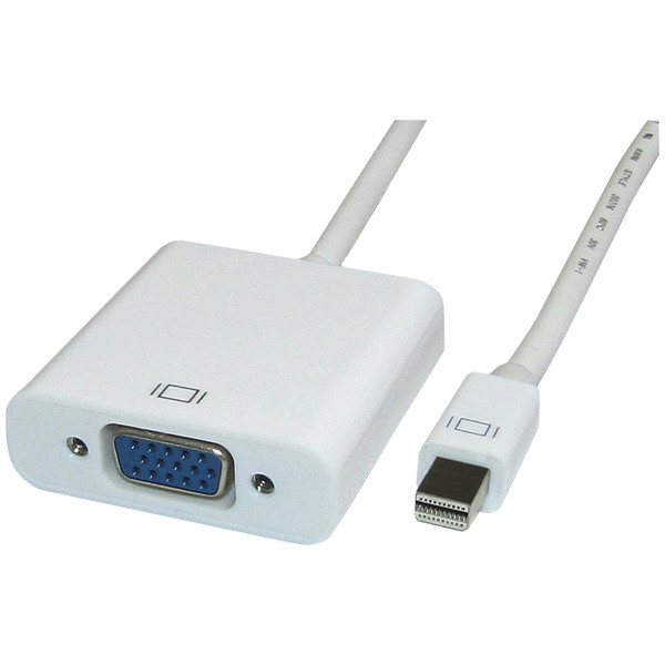 【即決】vodaview MiniDisplayPort to VGA変換アダプタ 白 VV-MDPVGA-W-DO /ミニディスプレイポート /パソコン ケーブル コネクタ拍卖