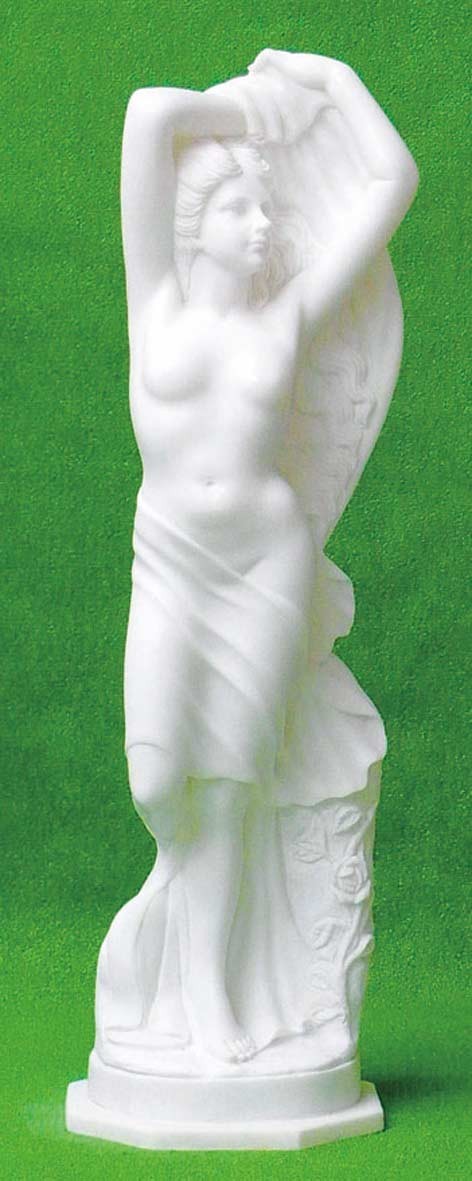 彫刻 石像 水浴の美女 大理石 高級四川白石 高さ 90cm 重さ約 40kg ヴィーナス拍卖