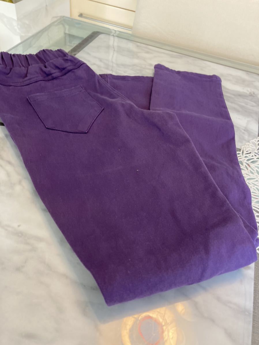 【未着用・下洗いのみ】膝シャーリング美脚デニム、スパッツ、レギンス ※検索/くしゅくしゅパンツ拍卖