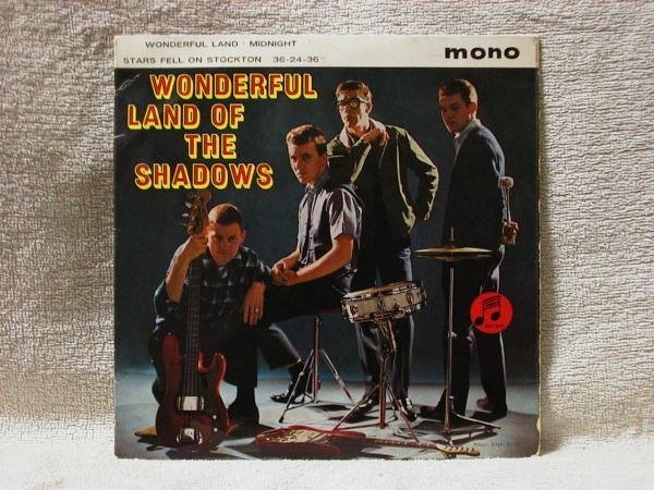 EP★SHADOWS★Woderful Land Of The Shadows UK Turquoise Columbia オリジナル拍卖