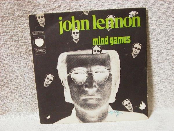 7インチ★John LENNON★Mind Games FR Apple オリジナル拍卖