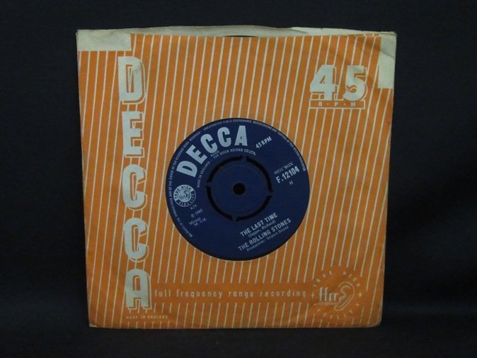 7インチ★ROLLING STONES★The Last Time UK Open Decca オリジナル拍卖