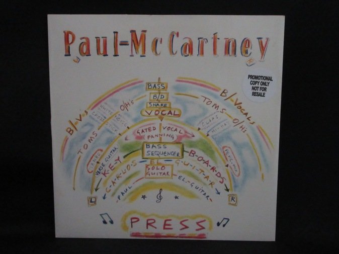7インチ★Paul McCARTNEY★Press UK Parlophone オリジナル プロモ 美品拍卖