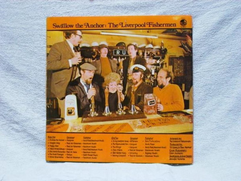 LIVERPOOL FISHERMEN★Swallow The Anchor UK Mushroom オリジナル拍卖
