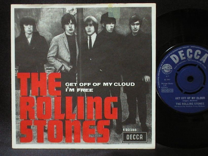 7インチ★ROLLING STONES★Get Off Of My Cloud UK Open Decca オリジナル拍卖
